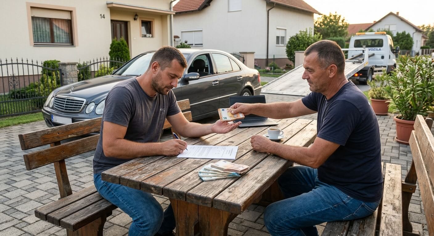 Potpis kupoprodajnog ugovora i isplata u gotovini